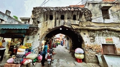 Budhram was as much of an icon in the area as this gateway. Budhram was as much of an icon in the area as this gateway.