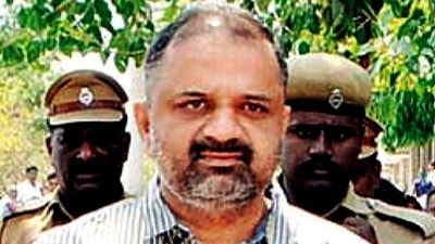 AG Perarivalan, who was arrested in June 1991, was released on bail by the top court on March 9 this year. (ANI) (HT_PRINT) AG Perarivalan, who was arrested in June 1991, was released on bail by the top court on March 9 this year. (ANI) (HT_PRINT)