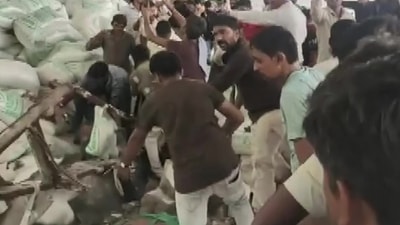 Local MLA Brijesh Merja said efforts to rescue others who might have been trapped under the debris was still on. (ANI)