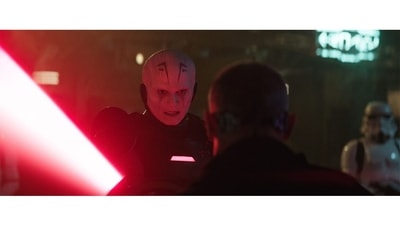 Rupert Friend (above) features in all six episodes of the miniseries as the Grand Inquisitor. Joel Edgerton and Bonnie Piesse reprise their roles as Owen and Beru Lars respectively. Moses Ingram is the new Inquisitor Reva. Sung Kang plays the Fifth brother. Kumail Nanjiani, Indira Varma, Simone Kessell, Benny Safdie and Maya Erskine have signed on as well. (Disney) Rupert Friend (above) features in all six episodes of the miniseries as the Grand Inquisitor. Joel Edgerton and Bonnie Piesse reprise their roles as Owen and Beru Lars respectively. Moses Ingram is the new Inquisitor Reva. Sung Kang plays the Fifth brother. Kumail Nanjiani, Indira Varma, Simone Kessell, Benny Safdie and Maya Erskine have signed on as well. (Disney)
