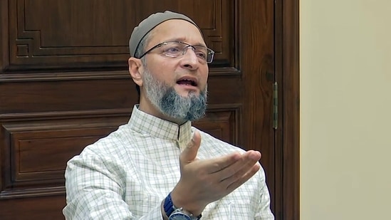 AIMIM chief Asaduddin Owaisi,(ANI)