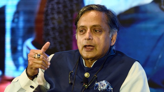Senior Congress leader Shashi Tharoor. (File image)