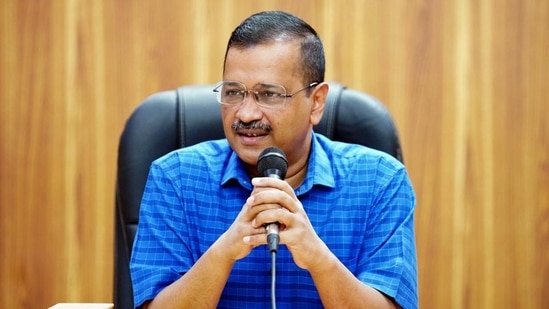 Delhi chief minister Arvind Kejriwal announced the formation of the People’s Welfare Alliance an outfit comprising of the Aam Aadmi Party (AAP), Twenty20 and other smaller parties in Kerala on Sunday. (ANI PHOTO)