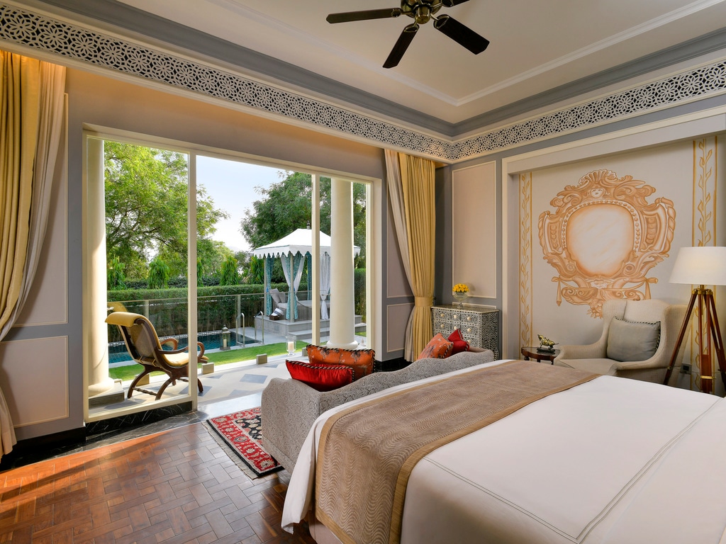 A picture of Raffles Oasis Suite with Pool. (Courtesy: Raffles Udaipur)