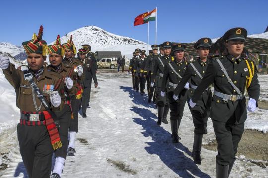 The first bridge is being used to move equipment such as cranes needed to build the second one, according to experts who analysed the latest high-resolution satellite imagery of the site. (PTI)