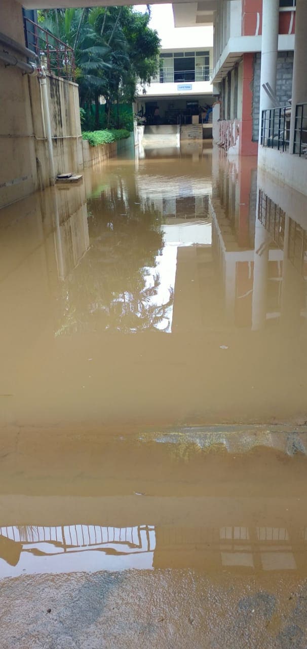 A college in Jayanagar on Wednesday. (Source: Sukrutha Gururaj) A college in Jayanagar on Wednesday. (Source: Sukrutha Gururaj)
