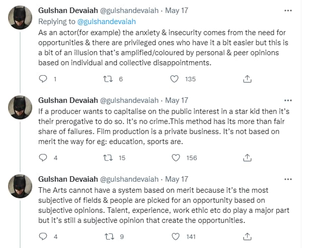 Gulshan Devaiah on nepotism.