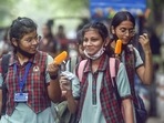 Parent groups in the Capital, meanwhile, reiterated their demand for early closure of schools in view of the unrelenting heat. (Raj K Raj /HT Photo) Parent groups in the Capital, meanwhile, reiterated their demand for early closure of schools in view of the unrelenting heat. (Raj K Raj /HT Photo)