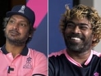 Kumar Sangakkara and Lasith Malinga