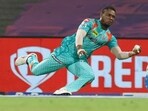 Evin Lewis took a match-changing catch