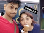 Pictures from Ira Khan and her boyfriend Nupur Shikhare's date. Pictures from Ira Khan and her boyfriend Nupur Shikhare's date.