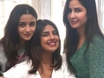 Alia Bhatt, Priyanka Chopra and Katrina Kaif have united for Jee Le Zaraa. Alia Bhatt, Priyanka Chopra and Katrina Kaif have united for Jee Le Zaraa.