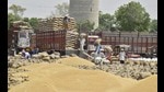 Punjab farmers stocking up wheat in hopes to sell at higher price later (HT FILE) Punjab farmers stocking up wheat in hopes to sell at higher price later (HT FILE)