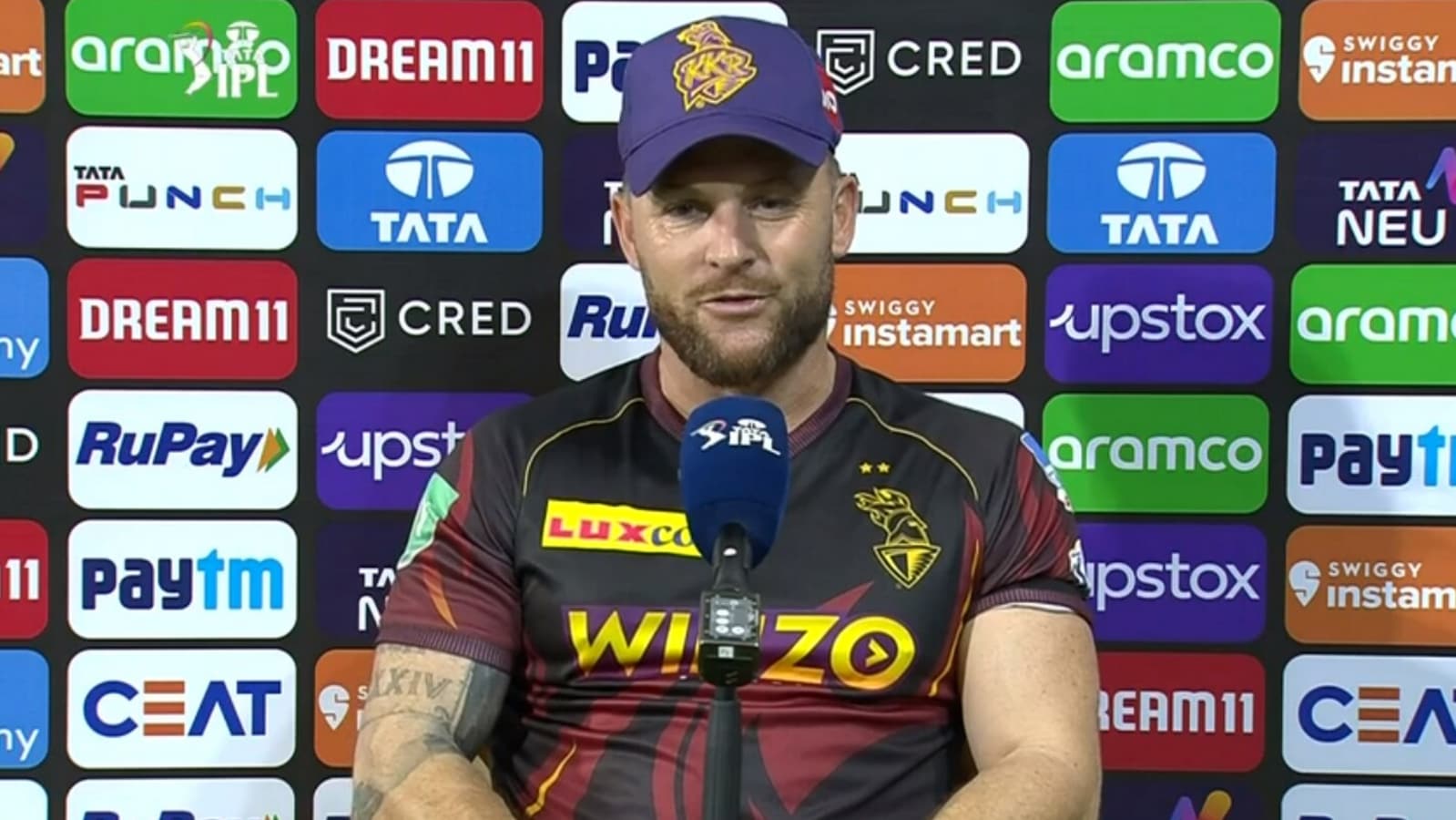 Brendon McCullum’s final press conference as KKR head coach is the gold