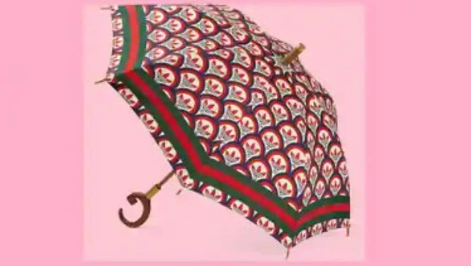 In China Gucci and Adidas umbrellas cost 1 644. They don t