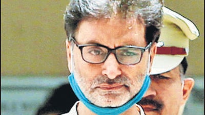 New Delhi, May 19 (ANI): Separatist leader Yasin Malik being brought out of the NIA Court after the court convicted him in the terror funding case, at Patiala Court, in New Delhi on Thursday. (ANI Photo/Ayush Sharma) (Ayush Sharma) New Delhi, May 19 (ANI): Separatist leader Yasin Malik being brought out of the NIA Court after the court convicted him in the terror funding case, at Patiala Court, in New Delhi on Thursday. (ANI Photo/Ayush Sharma) (Ayush Sharma)