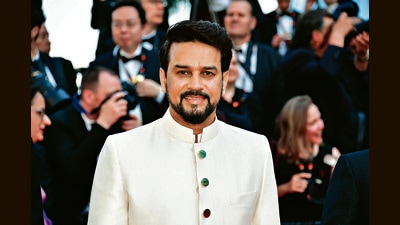 Union Minister for Information & Broadcasting Anurag Thakur