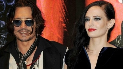 Johnny Depp and Eva Green worked together in the 2012 film Dark Shadows. Johnny Depp and Eva Green worked together in the 2012 film Dark Shadows.