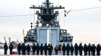 Two U.S. officials said the United States was working on potential solutions that included pulling a launcher off of a U.S. ship. (Photo by Olga MALTSEVA / AFP) (AFP) Two U.S. officials said the United States was working on potential solutions that included pulling a launcher off of a U.S. ship. (Photo by Olga MALTSEVA / AFP) (AFP)