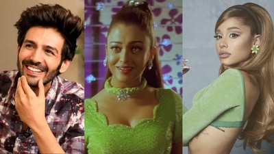 Kartik Aaryan on Aishwarya Rai Bachchan and Ariana Grande. Kartik Aaryan on Aishwarya Rai Bachchan and Ariana Grande.