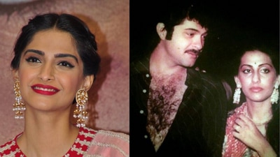 Sonam Kapoor shares pictures of her parents, Anil Kapoor and Sunita Kapoor on their anniversary, Sonam Kapoor shares pictures of her parents, Anil Kapoor and Sunita Kapoor on their anniversary,