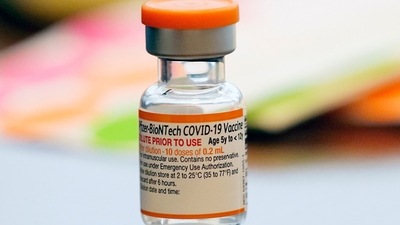 Earlier this week, the Food and Drug Administration authorized Pfizer's kid-sized booster, to be offered at least five months after the youngsters' last shot.(AP Photo/LM Otero, File) (AP) Earlier this week, the Food and Drug Administration authorized Pfizer's kid-sized booster, to be offered at least five months after the youngsters' last shot.(AP Photo/LM Otero, File) (AP)