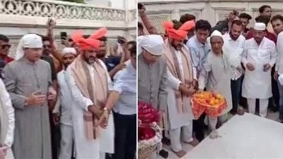 AIMIM leader Akbaruddin Owaisi's recent visit to Aurangzeb's tomb has triggered a row.&nbsp;