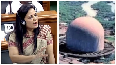 Social media users accused Trinamool MP Mahua Moitra of hurting religious sentiments. Social media users accused Trinamool MP Mahua Moitra of hurting religious sentiments. 