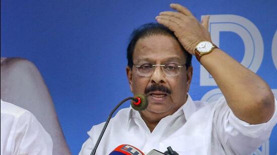 The Congress said the case against its Kerala chief K Sudhakaran is a politically-motivated move and the party will deal with it legally. (PTI) The Congress said the case against its Kerala chief K Sudhakaran is a politically-motivated move and the party will deal with it legally. (PTI)