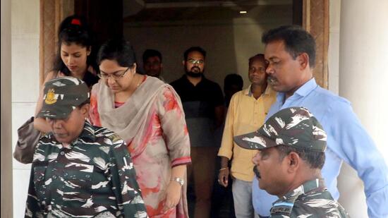 Jharkhand mines secretary Pooja Singhal was arrested earlier this month in connection with MNREGA fund embezzlement case. (ANI)
