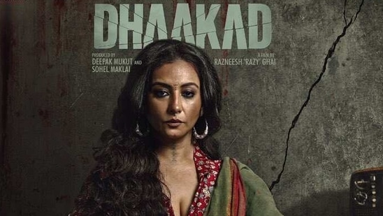 Divya Dutta as Rohini in Dhaakad.