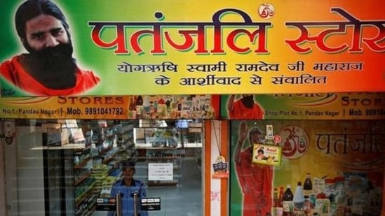 A Patanjali store in New Delhi. (REUTERS)