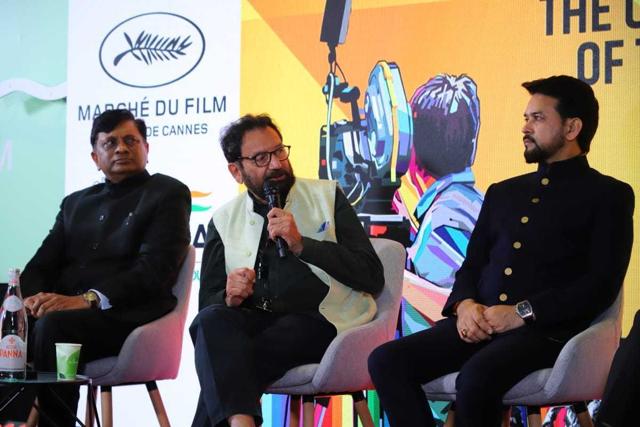 Apurva Chandra, Shekhar Kapoor, Anurag Thakur