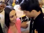 Kiara Advani shares a hug with Sidharth Malhotra. Kiara Advani shares a hug with Sidharth Malhotra.