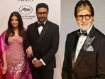 Amitabh Bachchan shared a picture of Aishwarya Rai, Abhishek Bachchan and Aaradhya from their appearance at a party in Cannes. Amitabh Bachchan shared a picture of Aishwarya Rai, Abhishek Bachchan and Aaradhya from their appearance at a party in Cannes. 