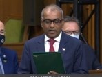 Canada MP Chandra Arya spoke in Kannda in the Canadian parliament.