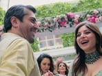 Kanika Kapoor and Gautam's pictures from their mehendi ceremony in London. Kanika Kapoor and Gautam's pictures from their mehendi ceremony in London.