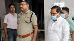 West Bengal minister of state for education Paresh Chandra Adhikary at the CBI office in Kolkata on Thursday. (PTI) West Bengal minister of state for education Paresh Chandra Adhikary at the CBI office in Kolkata on Thursday. (PTI)