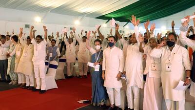 The Congress plans to complete the tentative 3,500 kms-long journey in five to six months. (ANI)