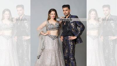 Cricketer Deepak Chahar staged an epic proposal to Jaya Bhardwaj on 7 October, 2021, after a match against Punjab; Styling by Prasad Bidapa; Hair: Subramanya T; Make-up: Aditi Raman; Jewellery by Amrapali; Wardrobe-in-charge: Albert Devraj; On Jaya: Ghagra by Ravina Belani; On Deepak: Suit by Manoviraj Khosla; Shoes by Sanchita (Asha Thadani) Cricketer Deepak Chahar staged an epic proposal to Jaya Bhardwaj on 7 October, 2021, after a match against Punjab; Styling by Prasad Bidapa; Hair: Subramanya T; Make-up: Aditi Raman; Jewellery by Amrapali; Wardrobe-in-charge: Albert Devraj; On Jaya: Ghagra by Ravina Belani; On Deepak: Suit by Manoviraj Khosla; Shoes by Sanchita (Asha Thadani)