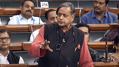 ‘You feel it daily,’ Shashi Tharoor quipped as he said inflation is one more difference between the UPA and the NDA era. (ANI) ‘You feel it daily,’ Shashi Tharoor quipped as he said inflation is one more difference between the UPA and the NDA era. (ANI)