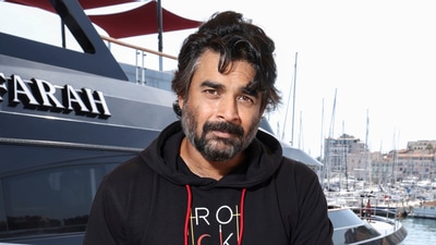 R. Madhavan poses for photographs at the 75th international film festival, Cannes, southern France, Thursday, May 19, 2022. (Photo by Vianney Le Caer/Invision/AP) (Vianney Le Caer/Invision/AP)