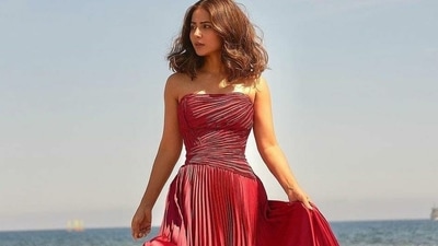 Hina Khan at the 2022 Cannes Film Festival. Hina Khan at the 2022 Cannes Film Festival.