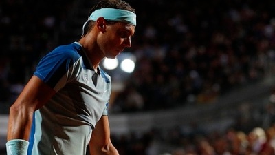 Spain's Rafael Nadal during his third round match against Canada's Denis Shapovalov&nbsp; (REUTERS)