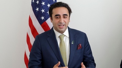 Pakistani foreign minister Bilawal Bhutto Zardari said he absolutely supports Imran Khan's February visit to Moscow. (AFP) Pakistani foreign minister Bilawal Bhutto Zardari said he absolutely supports Imran Khan's February visit to Moscow. (AFP)