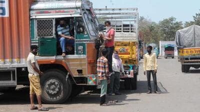 A petition was filed in the Punjab and Haryana high court in February, highlighting that parking fee was being levied at Grain Market’s entry points, irrespective of where the vehicles were headed. (HT Photo) A petition was filed in the Punjab and Haryana high court in February, highlighting that parking fee was being levied at Grain Market’s entry points, irrespective of where the vehicles were headed. (HT Photo)