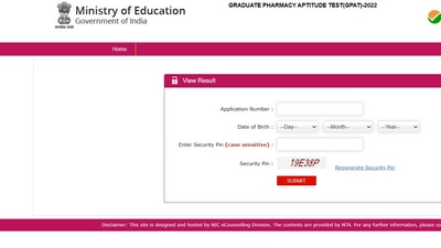 GPAT 2022 score card out at gpat.nta.nic.in, direct link here GPAT 2022 score card out at gpat.nta.nic.in, direct link here