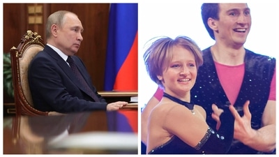 Putin's daughter Katerina Tikhonova, seen in the photo right side, is reportedly in a relationship with Igor Zelensky. Putin's daughter Katerina Tikhonova, seen in the photo right side, is reportedly in a relationship with Igor Zelensky.