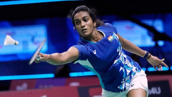 India's Sindhu V. Pusarla(AP)