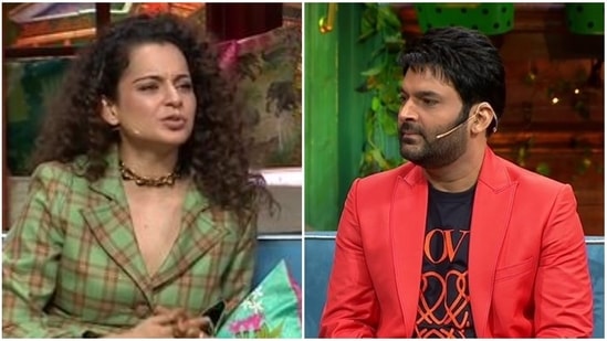 Kangana Ranaut reacted to Kapil Sharma's question on her Hollywood debut with Dhaakad.